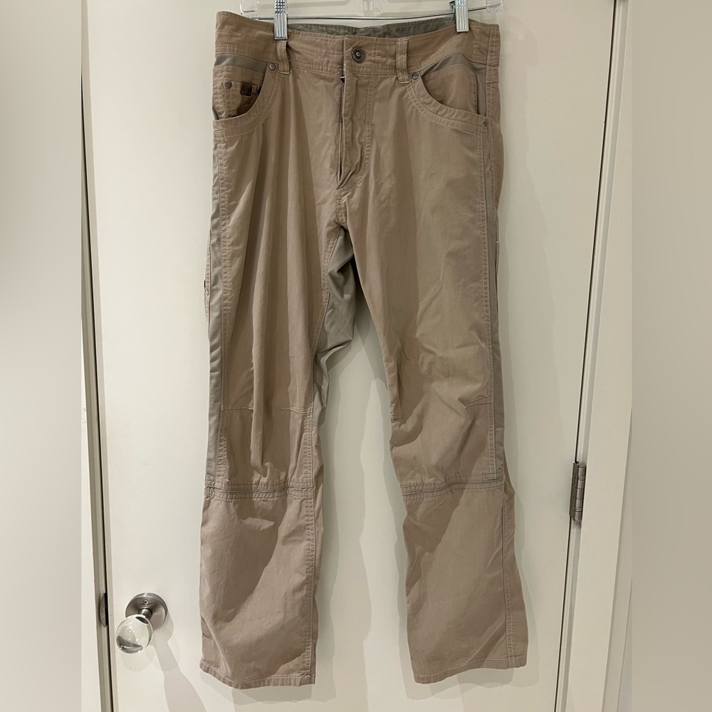 Kuhl Radikl Hiking Pants 32 x 30 Khaki Color